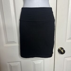 Black Tight Charlotte Russe Mini Skirt Extra Small